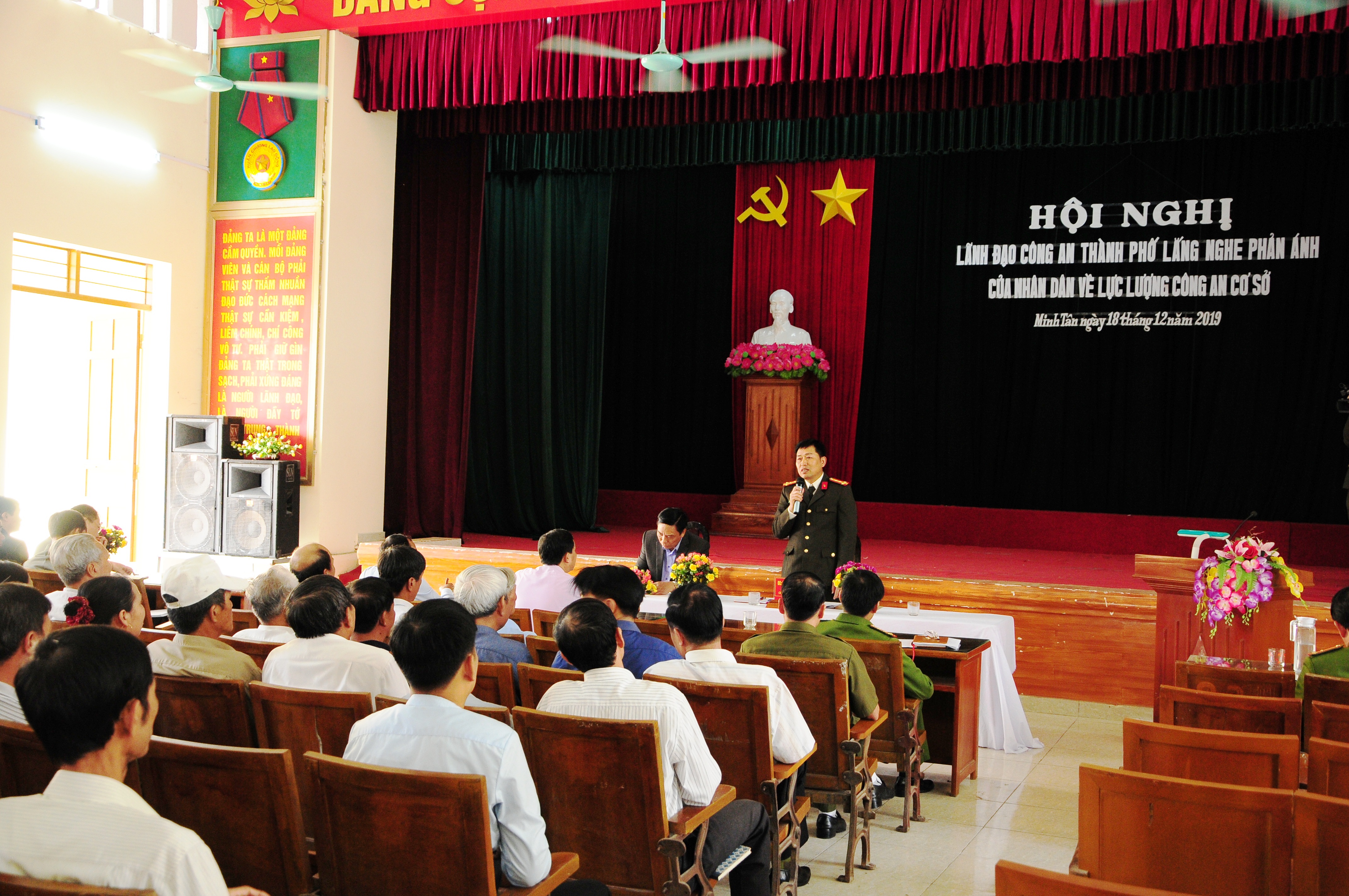 Thành lập 16 đoàn lắng nghe ý kiến nhân dân đối với lực lượng Công an tại cơ sở